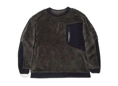 CMF OUTDOOR GARMENT Precold Fleece Tee "Chacoal Black"