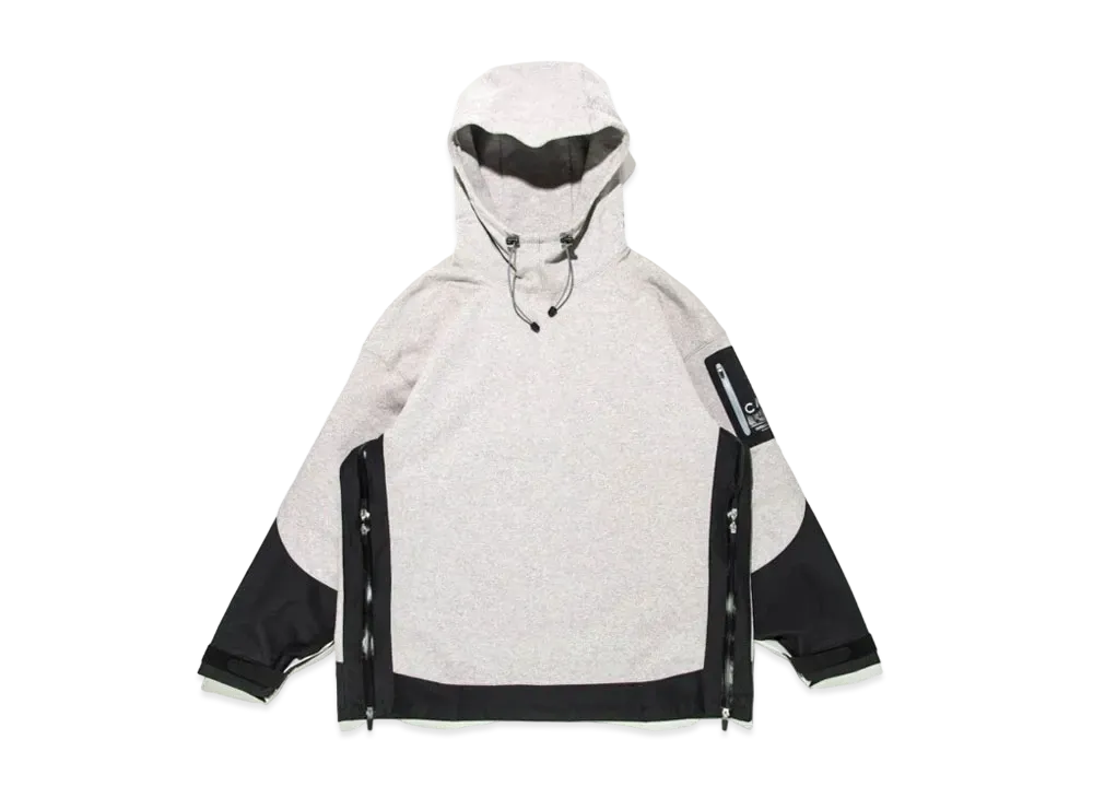 CMF OUTDOOR GARMENT Half Shell Hoodie "Gray"