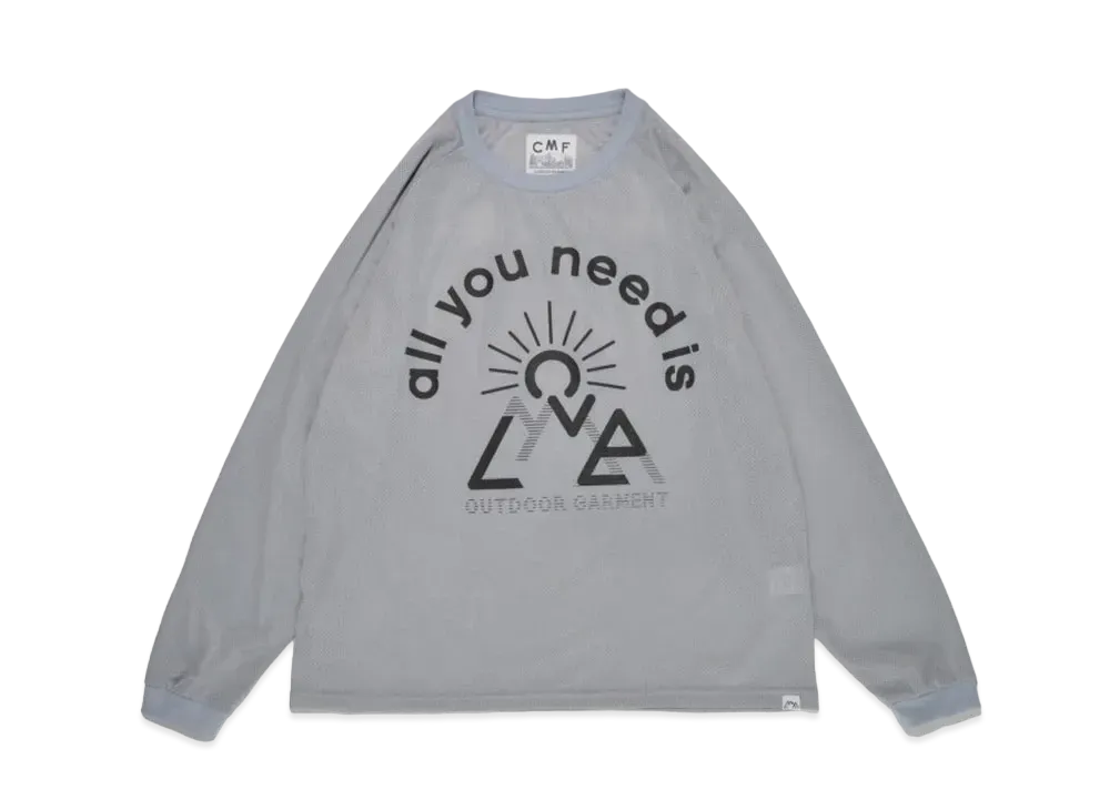 CMF OUTDOOR GARMENT Quick Dry Mesh Tee "Light Gray"