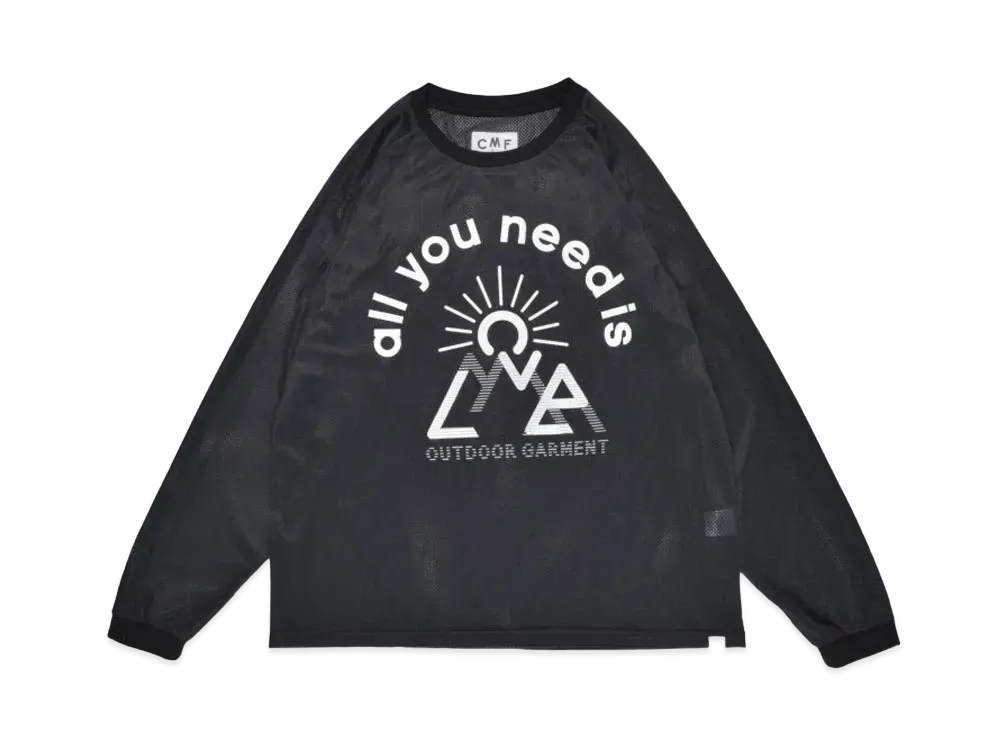CMF OUTDOOR GARMENT Quick Dry Mesh Tee "Black"