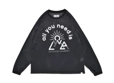 CMF OUTDOOR GARMENT Quick Dry Mesh Tee "Black"