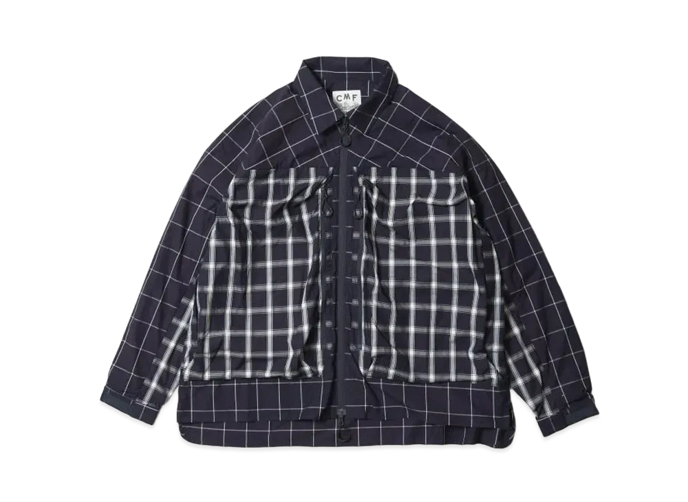 CMF OUTDOOR GARMENT Covered Shirts "Indigo Stripe"