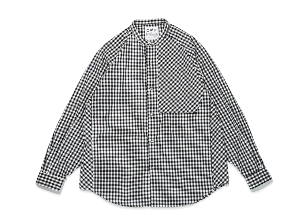 CMF OUTDOOR GARMENT Collorless Shirts "Black"