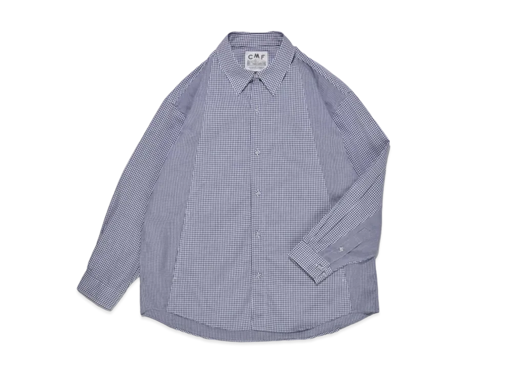 CMF OUTDOOR GARMENT Gingham Check Shirt "Navy"