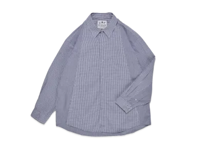 CMF OUTDOOR GARMENT Gingham Check Shirt "Navy"