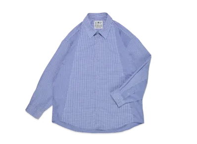 CMF OUTDOOR GARMENT Gingham Check Shirt "Blue"