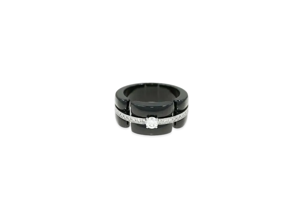CHANEL Ultra Large Ring Diamond 18K "White Gold"