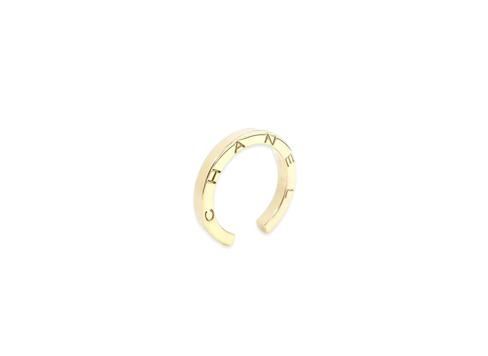 CHANEL C Signature Ring 18K "Yellow Gold"