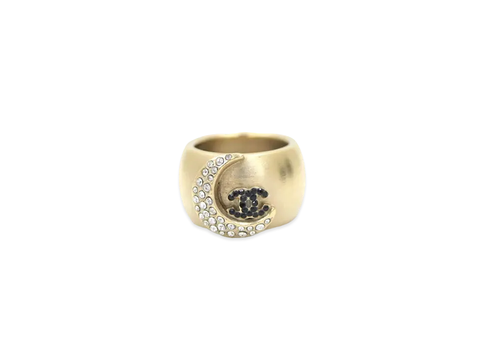 CHANEL Coco Moon Ring "Gold"