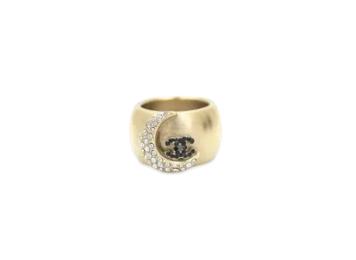 CHANEL Coco Moon Ring "Gold"
