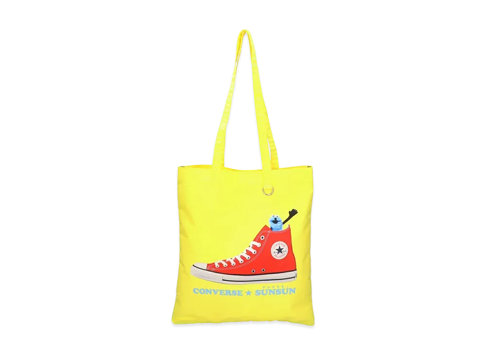 Converse x PUPPET SUNSUN Flat Tote Bag "Yellow"