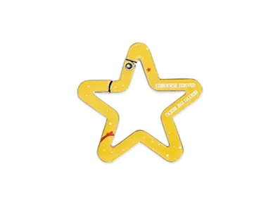 Converse x Bocchi The Rock! Star Carabiner "Yellow"