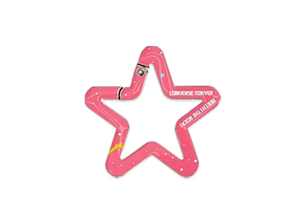 Converse x Bocchi The Rock! Star Carabiner "Pink"
