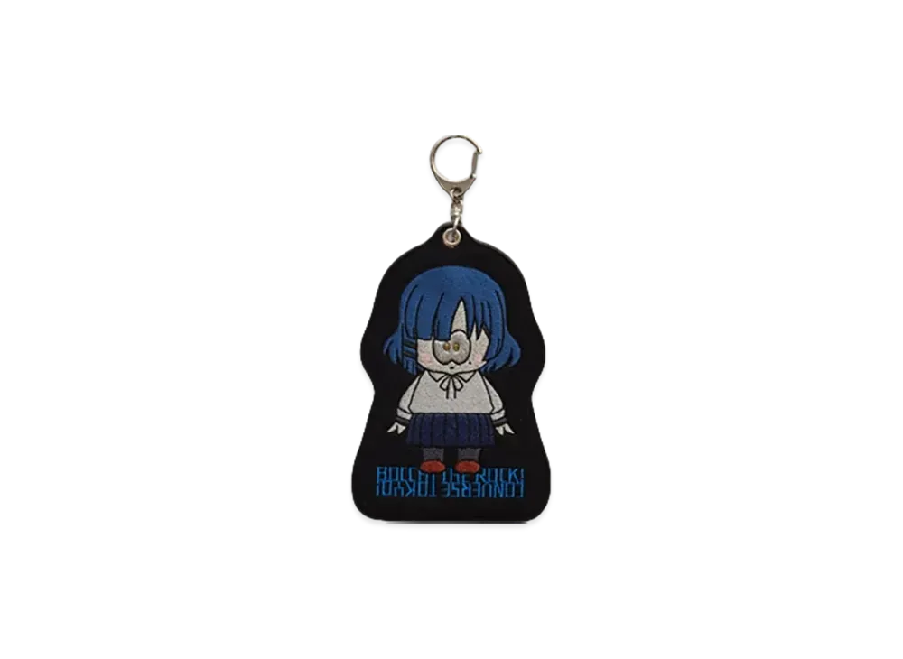 Converse x Bocchi The Rock! Human Robot Embroidery Poach Charm "Blue"