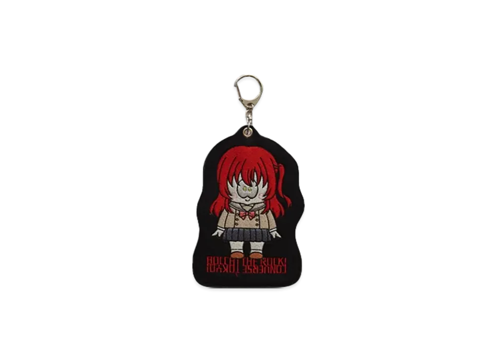 Converse x Bocchi The Rock! Human Robot Embroidery Poach Charm "Red"