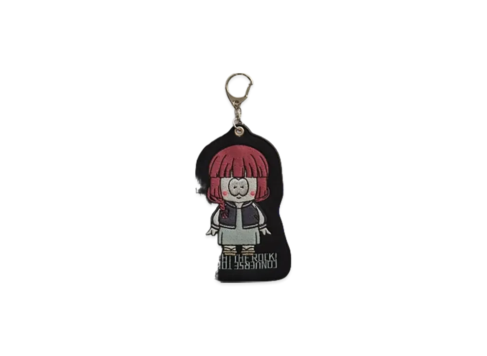 Converse x Bocchi The Rock! Human Robot Embroidery Poach Charm "Pink"