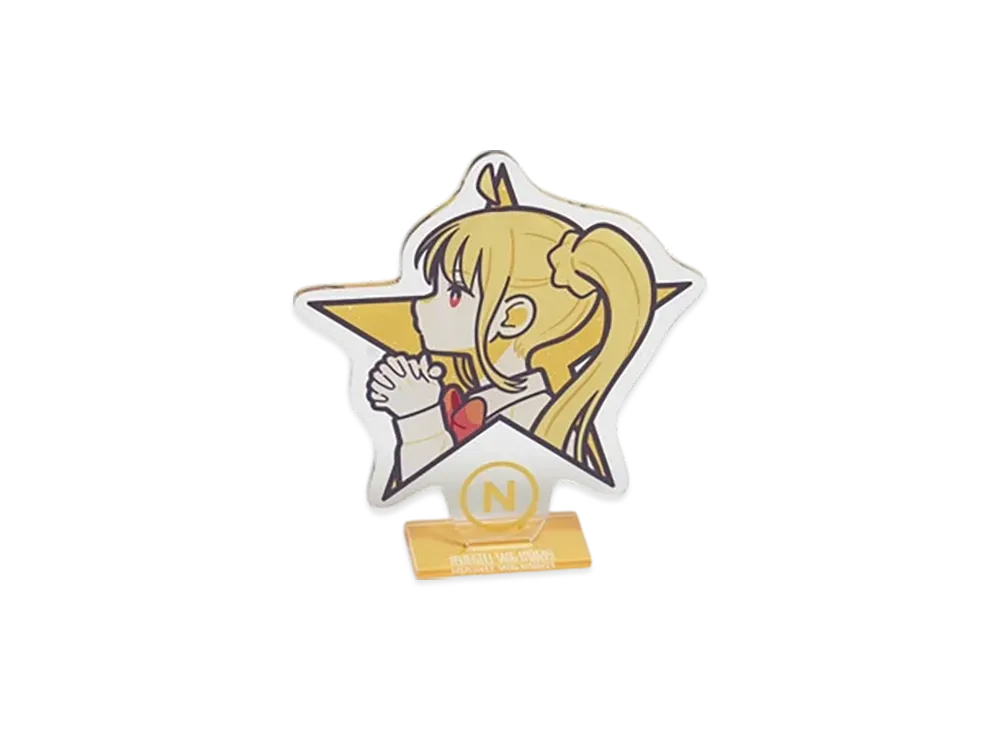 コンバース x ぼっち・ざ・ろっく！ 美好よしみ グラフィック アクリルスタンド "イエロー"