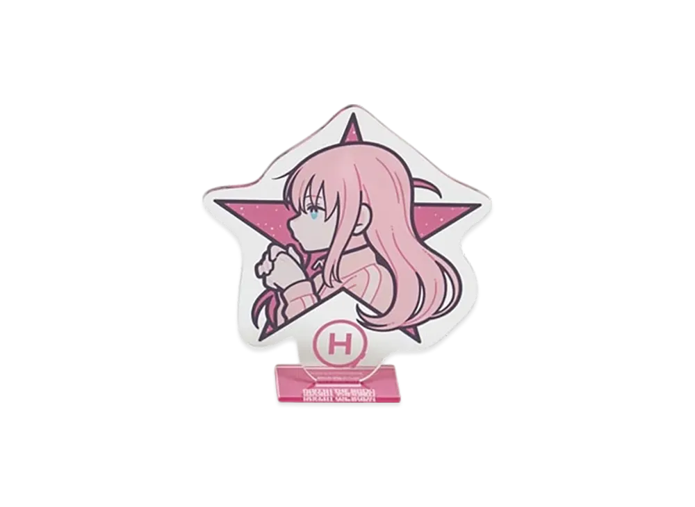 コンバース x ぼっち・ざ・ろっく！ 美好よしみ グラフィック アクリルスタンド "ピンク"