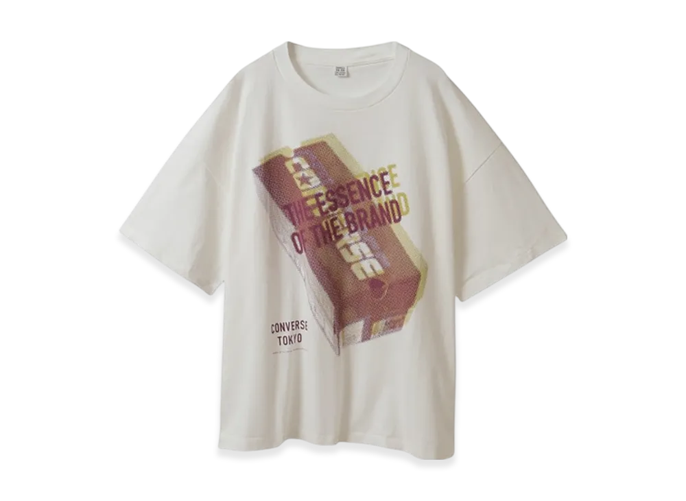 Converse x Fill The Bill Shoes Box Tee "White"