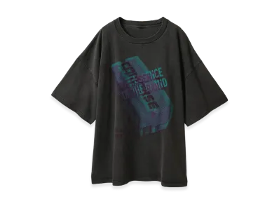 Converse x Fill The Bill Shoes Box Tee "Black"