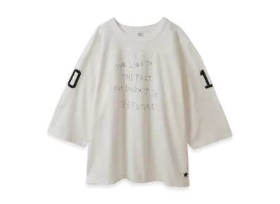 Converse x Fill The Bill Number Football Tee "White"