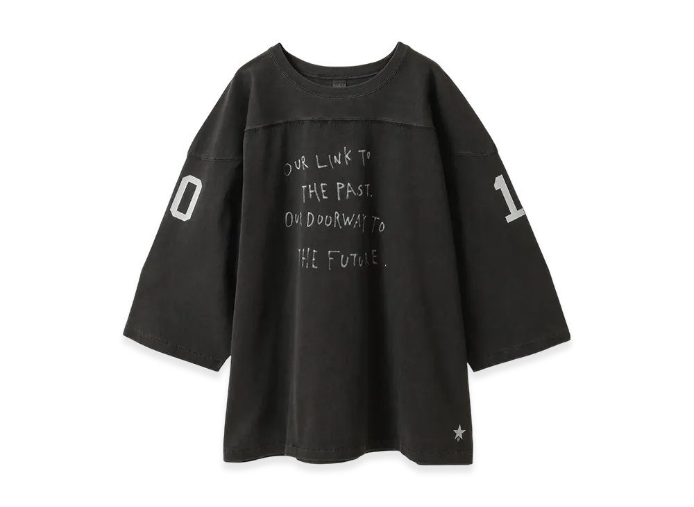 Converse x Fill The Bill Number Football Tee "Black"