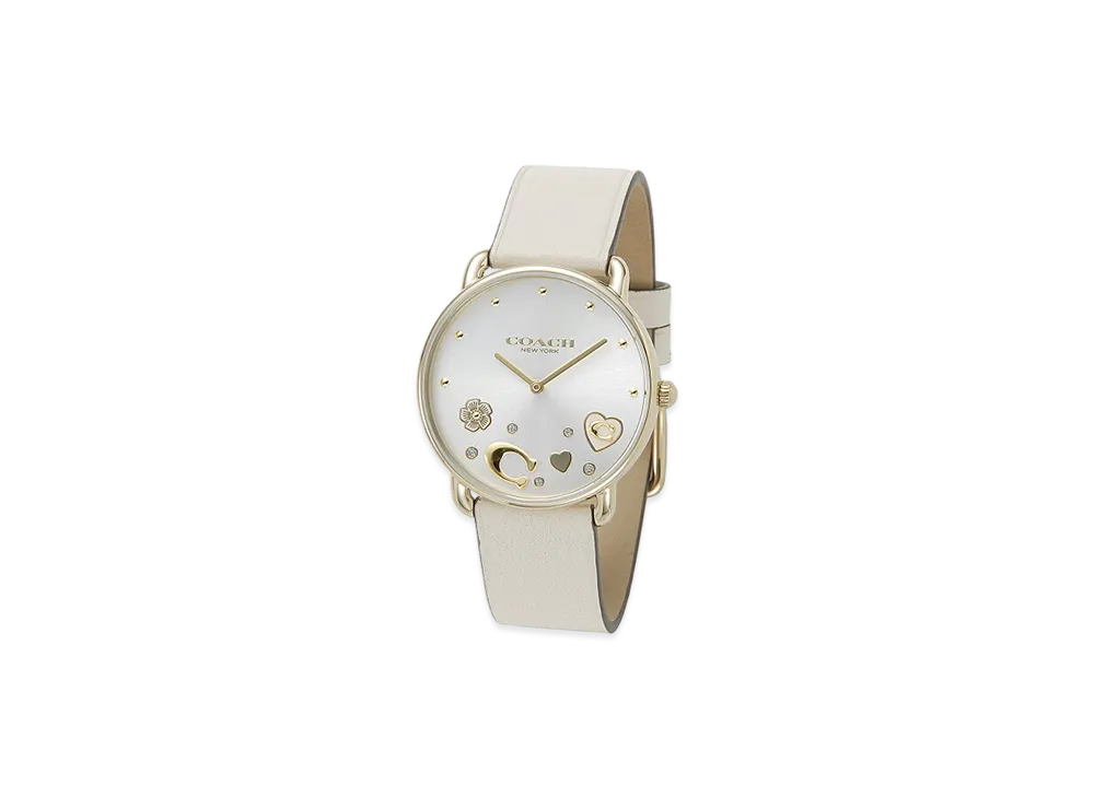 ◆中古品 稼働 箱付COACHボーイフレンド シルバー×ホワイト 動作品 Yahoo!オークション -「コーチ」(コーチ) (か行)の落札相場
