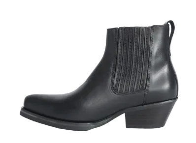 OUR LEGACY Cuban Boot Italian Calf Leather "Black" COCBBL
