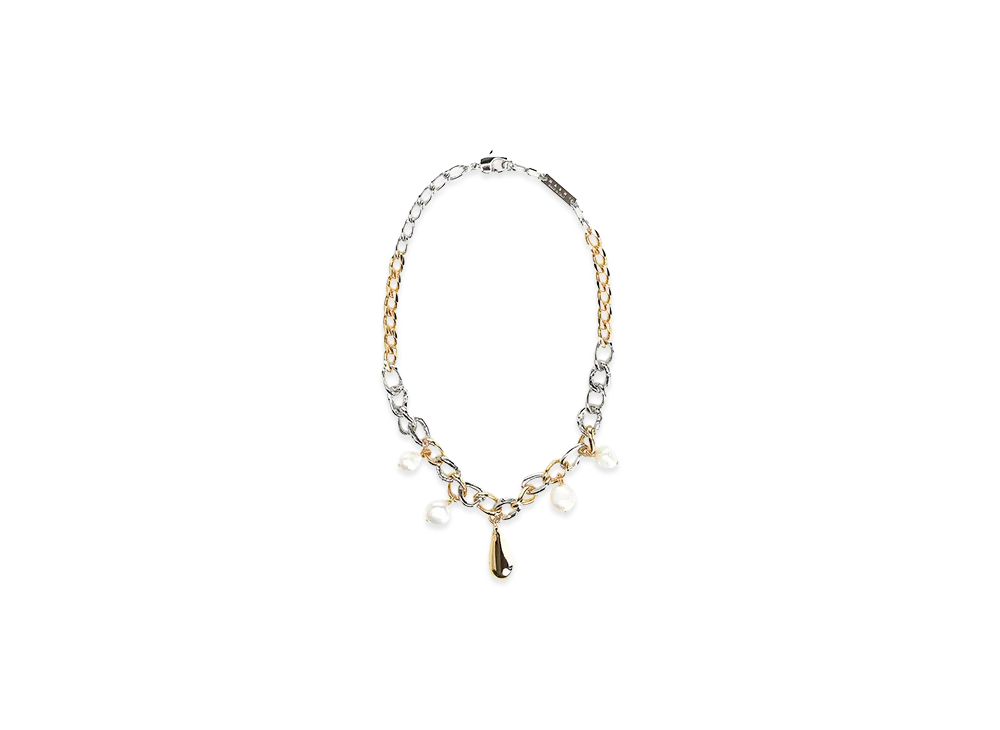 MARNI Women's "MARNI Symbol" Choker Necklace "Gold"