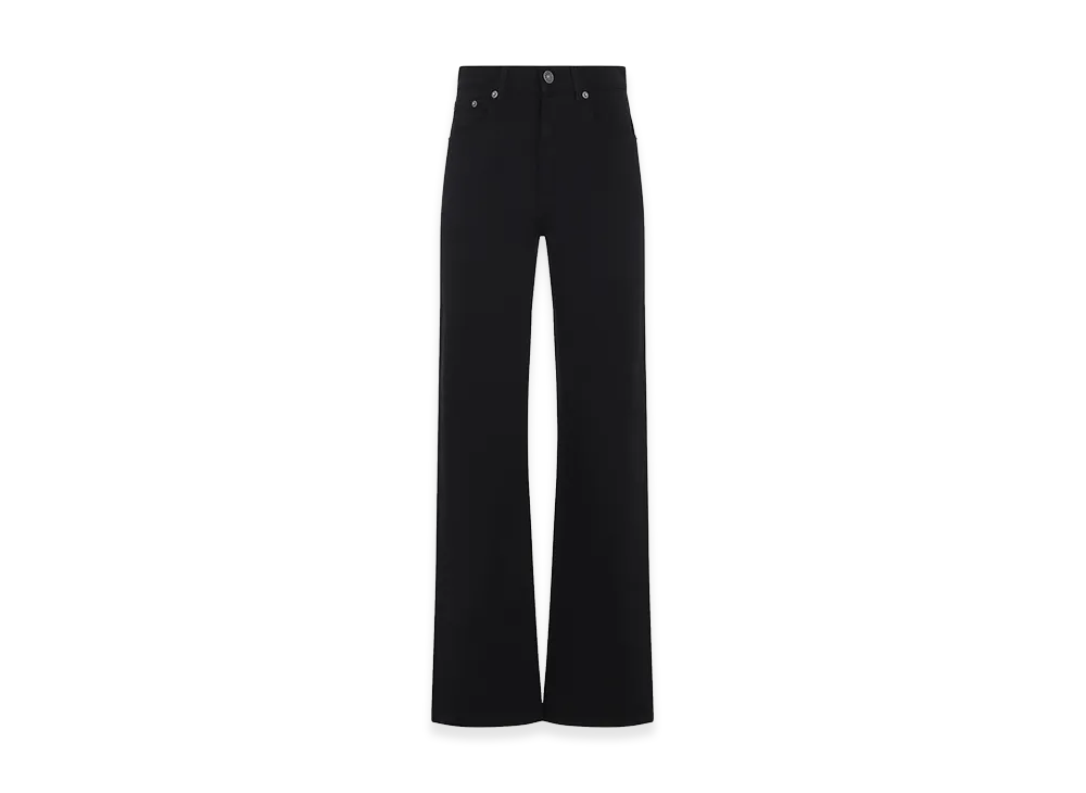 PHOEBE PHILO Tapered Leg Jeans "Black"