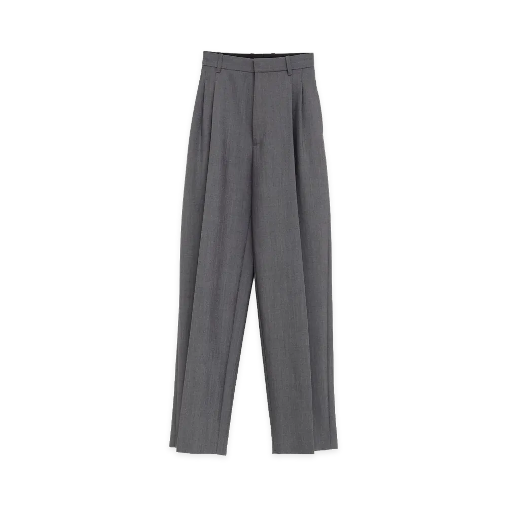 PHOEBE PHILO Women's Trousers "Gray"