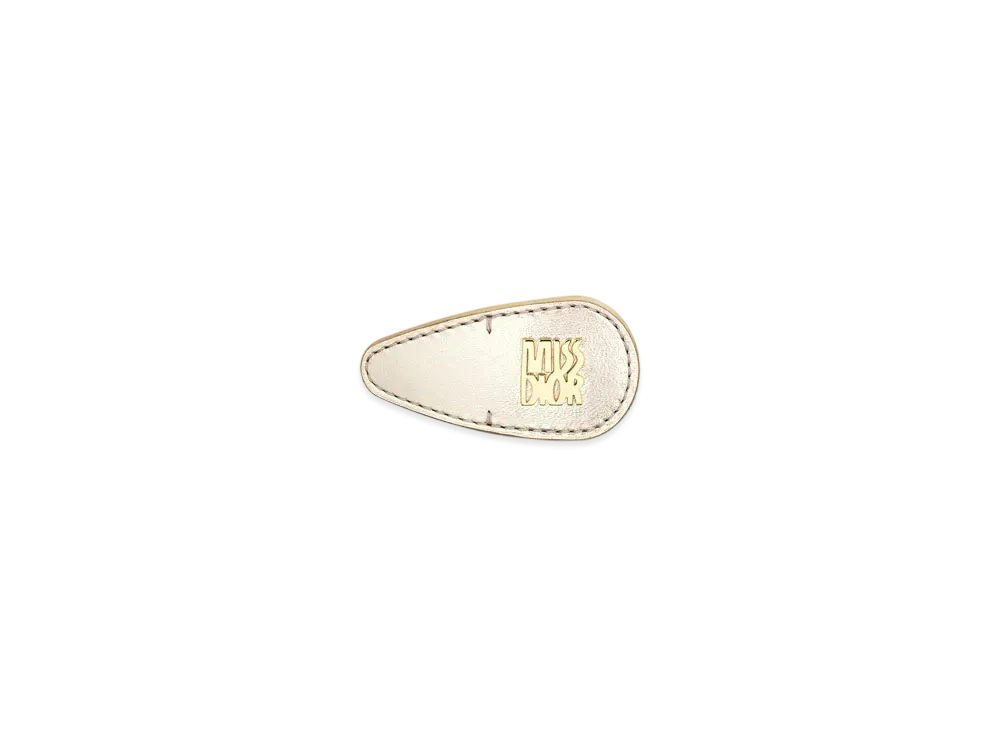 Dior Miss Dior - Dior Idol Barrette Calfskin "Pale Gold"