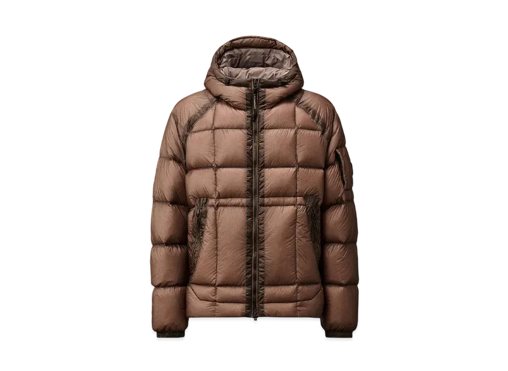 C.P Company D.D. Shell Hooded Medium Down Jacket "Purple Dove"