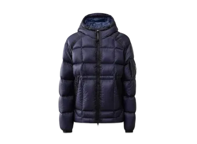 C.P Company D.D. Shell Hooded Medium Down Jacket "Estate Blue"