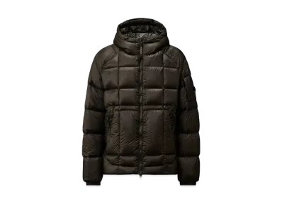 C.P Company D.D. Shell Hooded Medium Down Jacket "Black"