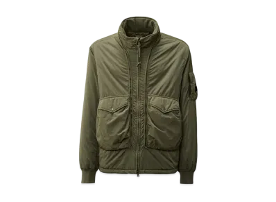 C.P Company Chrome-R Body Zippers Padded Jacket "Grape Leaf"