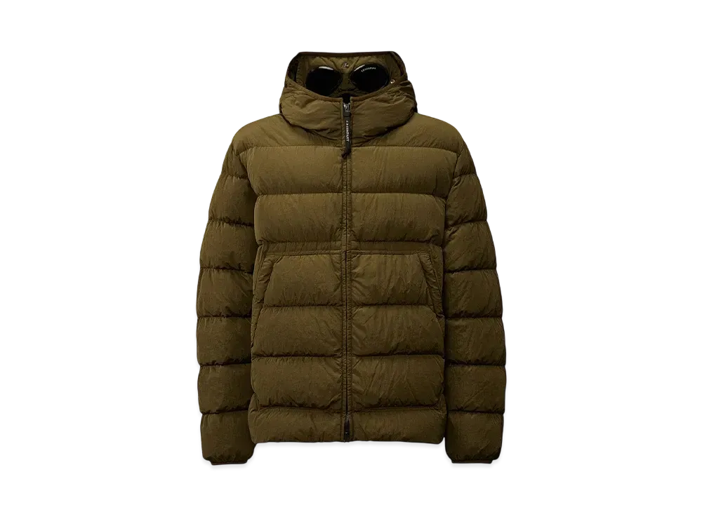 C.P Company Chrome-R Goggle Down Jacket "Ivy Green"