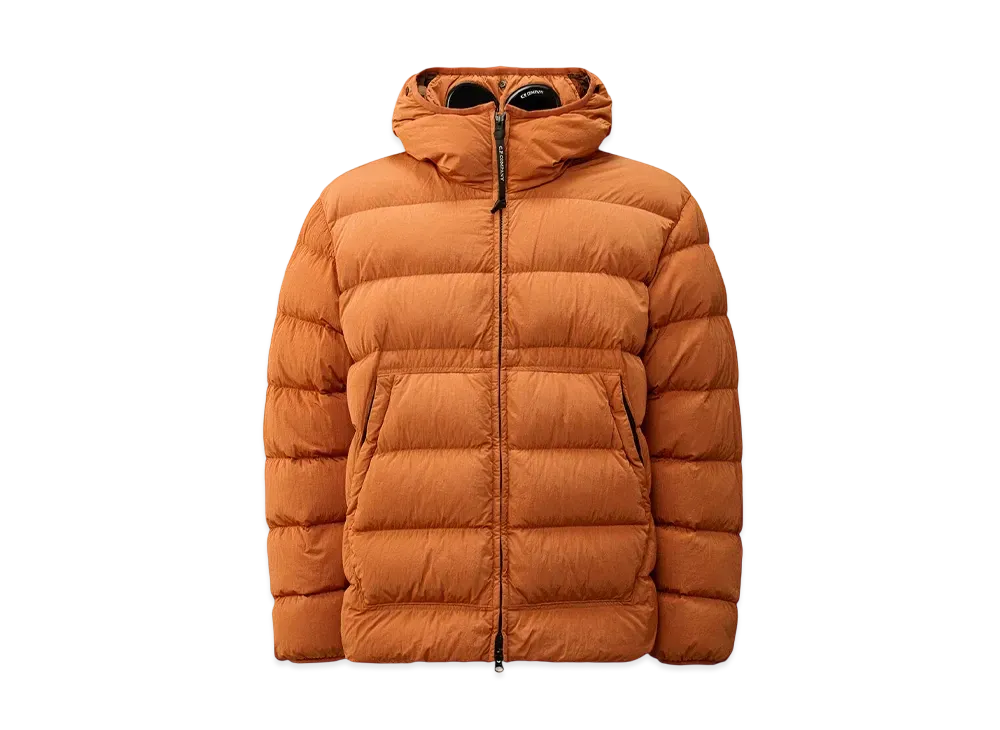 C.P Company Chrome-R Goggle Down Jacket "Bombay Brown"