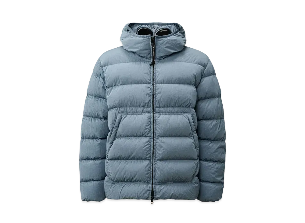 C.P Company Chrome-R Goggle Down Jacket "Flint Stone"