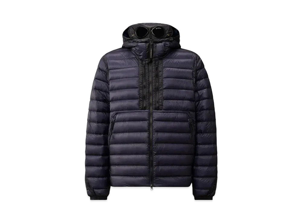 C.P Company D.D. Shell Goggle Down Jacket "Estate Blue"