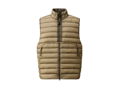 C.P Company D.D. Shell Lens Down Vest "Vintage Khaki"