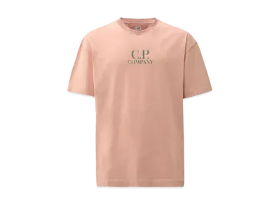 C.P. Company 30/1 Jersey Logo T-Shirt "Misty Rose Pink"