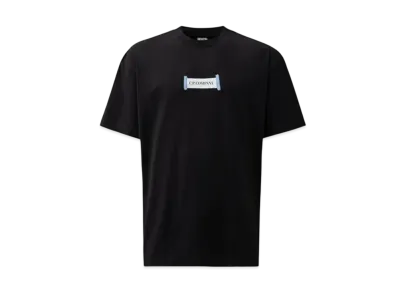 C.P. Company 30/1 Jersey Printed Logo T-Shirt "Total Eclipse Blue"