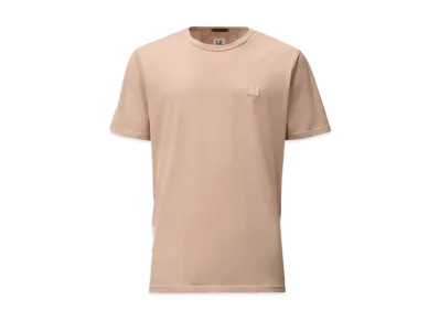 C.P. Company 70/2 Mercerized Jersey Logo Patch T-Shirt "Misty Rose Pink"
