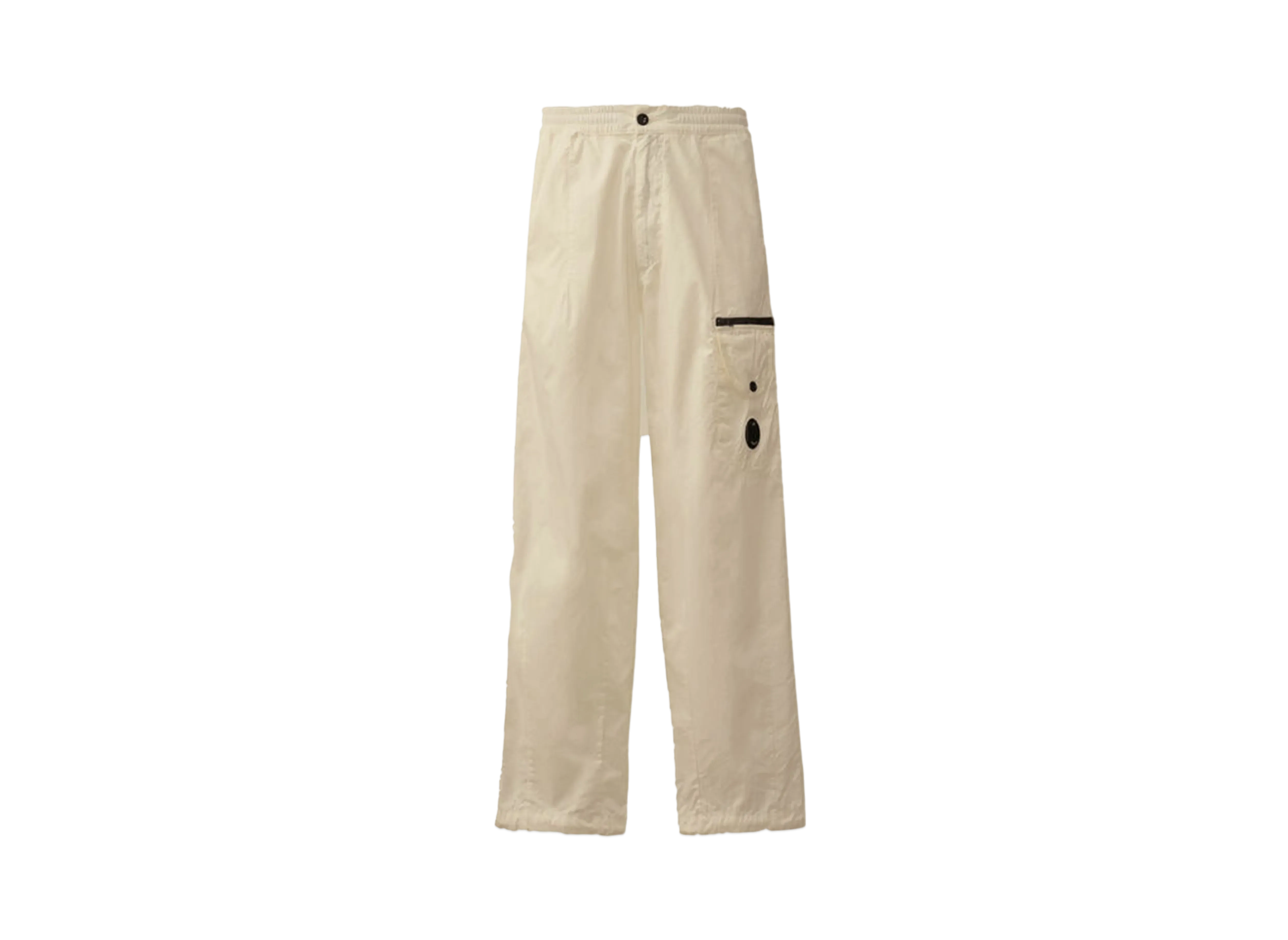 C.P. Company Microreps Boxy Cargo Lens Pants "Gauze White"