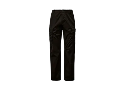 C.P. Company Stretch Sateen Loose Cargo Pants "Black"