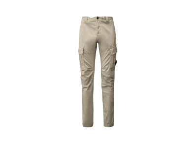 C.P. Company Stretch Sateen Cargo Lens Pants "Blue Fox Grey"