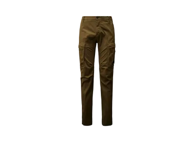 C.P. Company Stretch Sateen Ergonomic Cargo Pants "Ivy Green"
