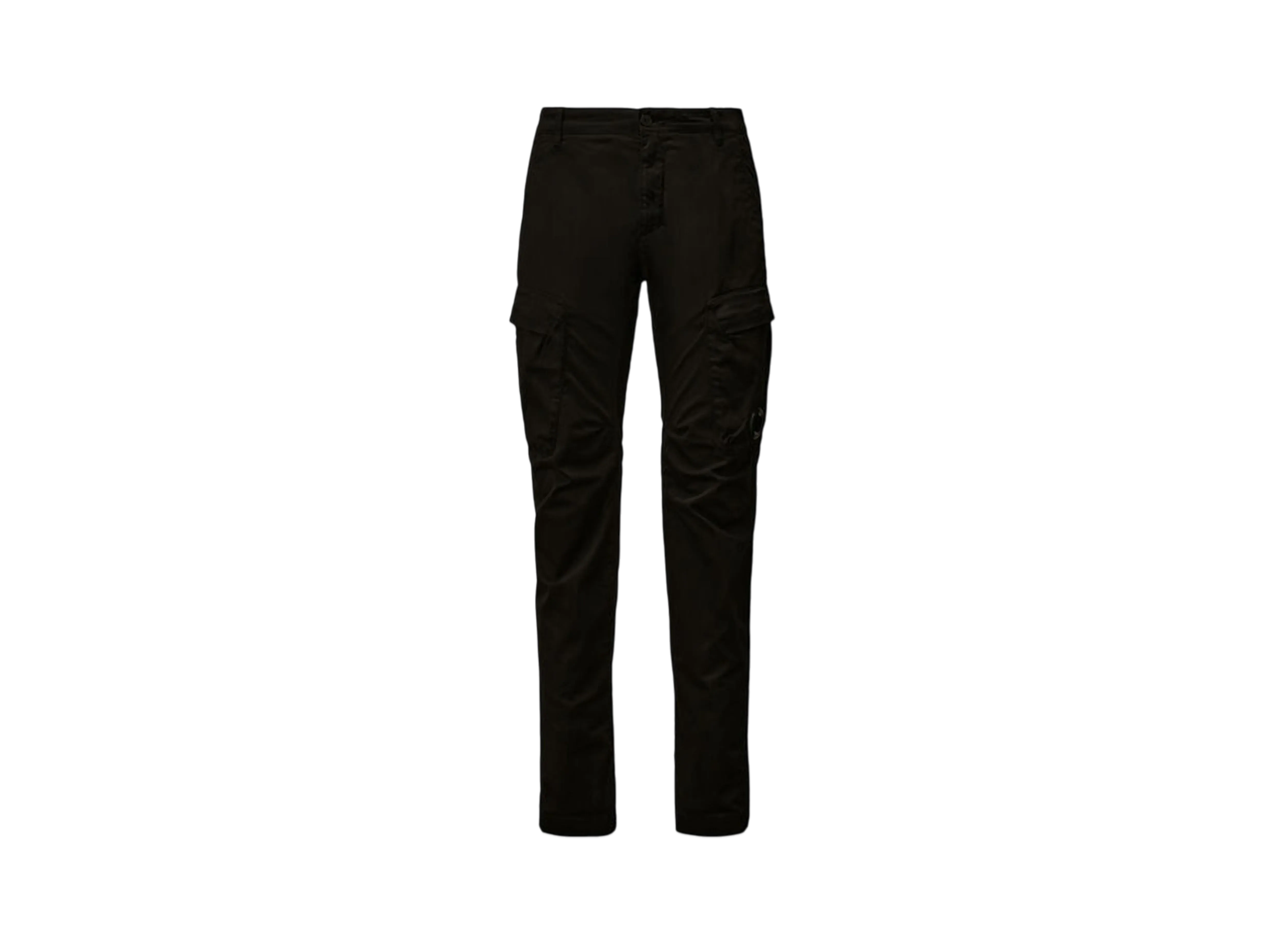 C.P. Company Stretch Sateen Ergonomic Cargo Pants "Black"
