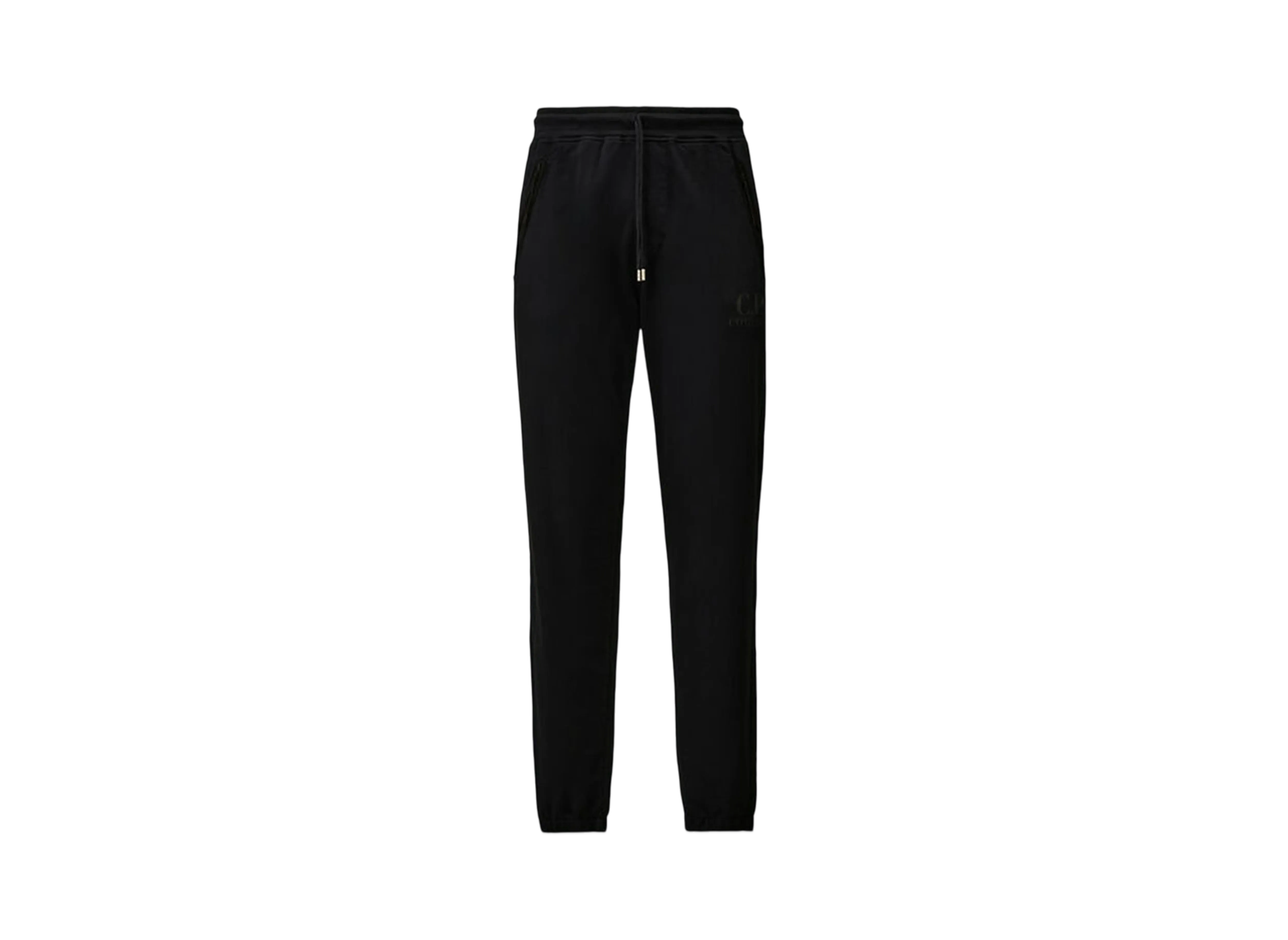 C.P. Company Light Fleece Logo Sweatpants "Total Eclipse Blue"